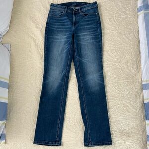 J. Jill High Rise Straight Leg Jeans